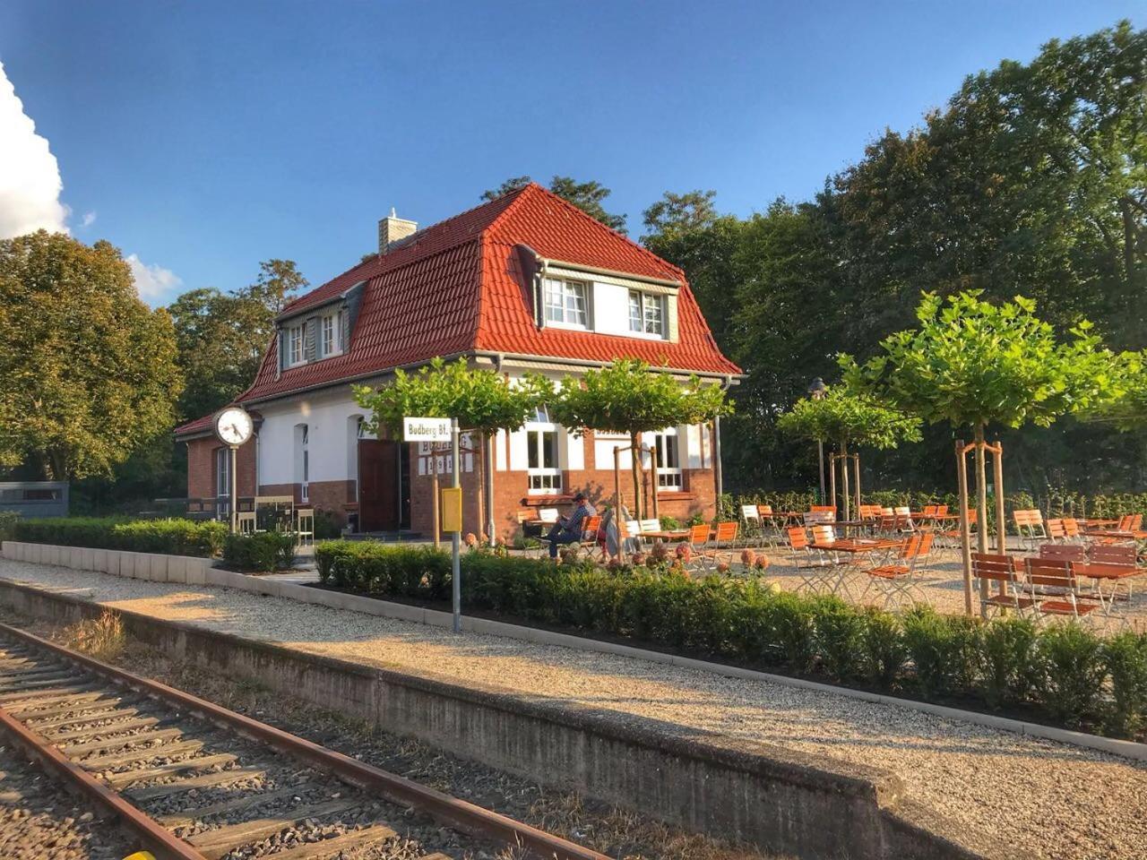 Budberger Bahnhof Bed & Breakfast Rheinberg Exterior foto